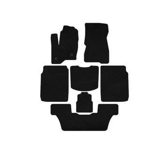 Premium textielen automatten (3 rijen, 2013-2019, zwart) foto 1