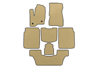 Ford Flex 2009–2019 EVA automatten voor interieur (3 rijen, 2013-2019, Beige) foto 1