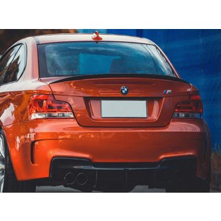 Spoiler P-Style (voor E82, hoogglans zwart) foto 1