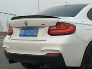 BMW 2-serie F22/F23 2014–2021 P-Style spoiler (voor F22, hoogglans zwart) foto 1