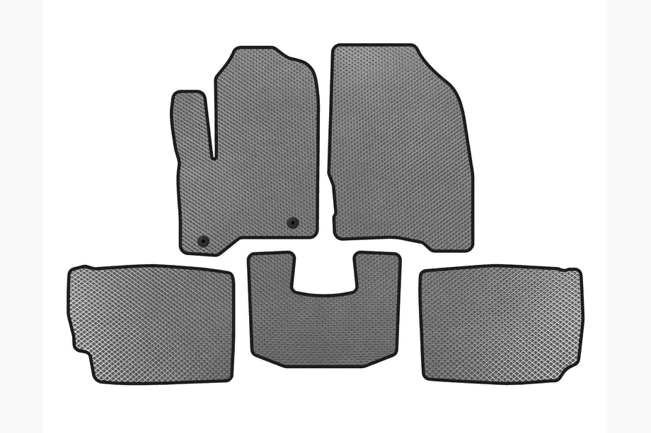 Ford Taurus 2010–2019 EVA vloermattenset voor interieur (2010-2012, grijs) Image