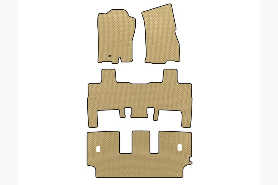 Ford Expedition 2007–2017 EVA automatten (2007-2014, Beige) Image