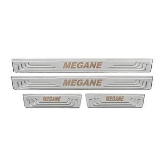 Dorpellijsten V-2 (4 stuks, RVS) Renault Megane III 2009–2016 foto 2