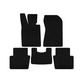 Deluxe textiele automatten (zwart)