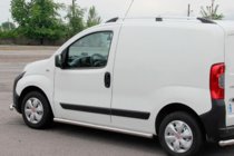 Fiat Fiorino/Qubo 2008–2024 Sidebars Ø60 (2 stuks, RVS) foto 1