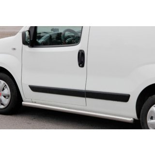 Sidebars Ø60 (2 stuks, RVS) Fiat Fiorino/Qubo 2008–2024 foto 2