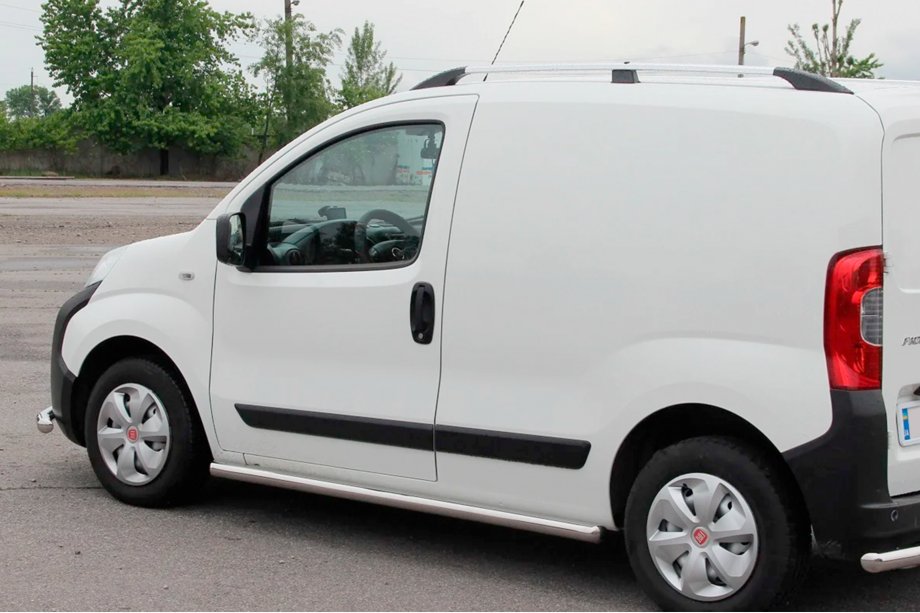 Peugeot Bipper 2008–2017 Sidebars Ø60 (2 stuks, RVS) Image