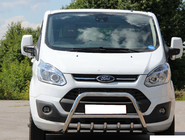 Ford Custom 2013–2022 Bullbar WT003 (RVS) foto 1