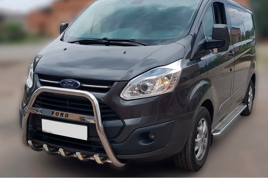Ford Custom 2013–2022 Bullbar WT006 F1-56 (roestvrij staal) Image