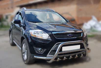 Ford Kuga 2008–2013 WT003-Exclusive RVS bullbar foto 2