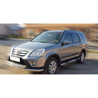 Voorbeschermbeugel ST014 (RVS) Honda CRV 2001–2006 foto 3