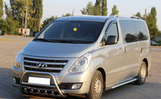 Hyundai H300, H1, Starex 2008–2020 Bullbar WT003 (RVS) foto 2