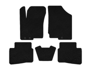 Kia Forte 2008–2024 Textiele automatten Classic (2008-2012, Zwart) foto 1