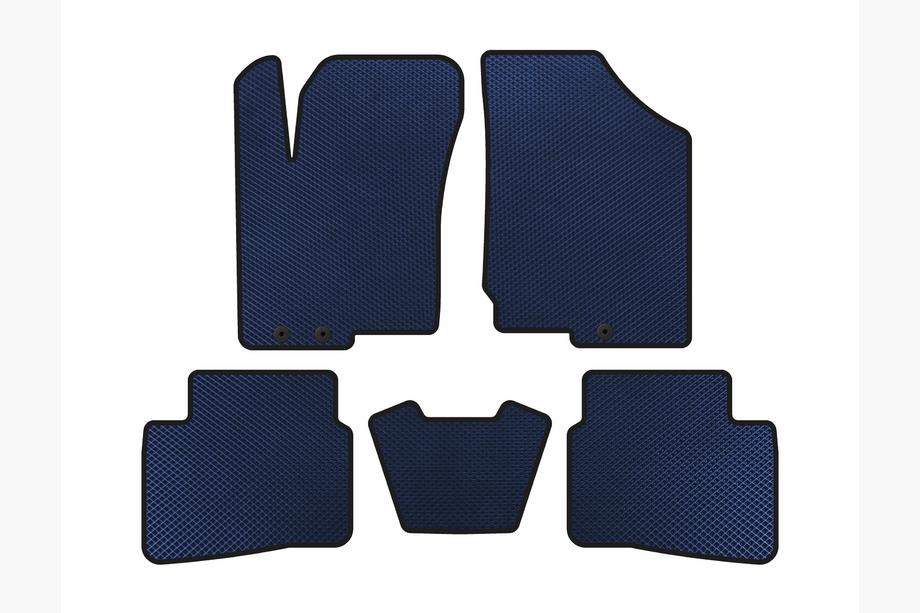 Kia Forte 2008–2024 EVA automatten (2008-2012, Blauw) Image