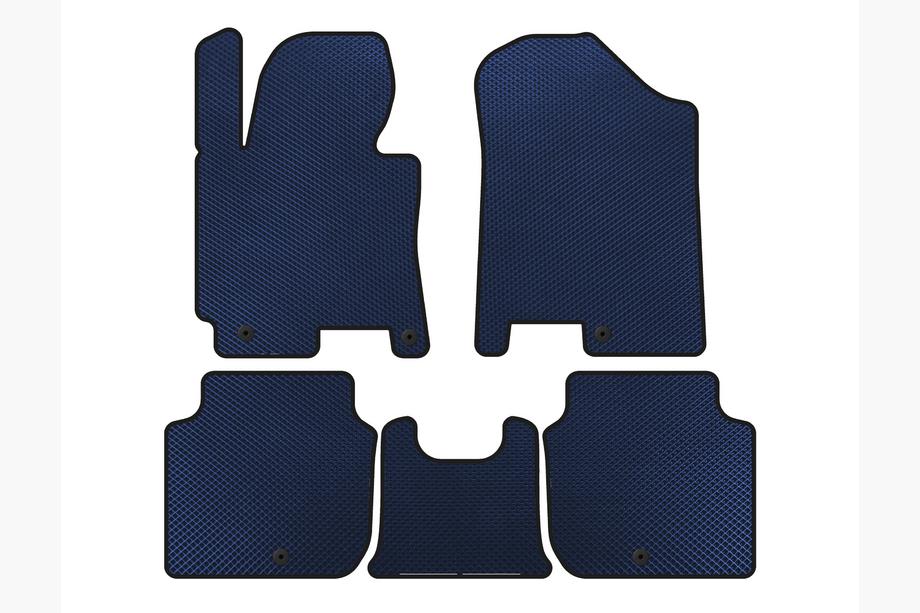 Kia Forte 2008–2024 EVA automatten (2012-2016, blauw) Image