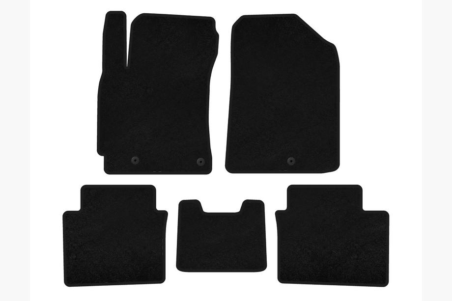 Kia Forte 2008–2024 Textielen automatten Classic (2018-2021, Zwart) Image