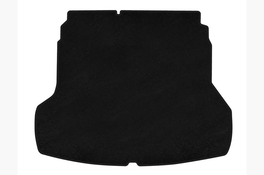 Kia Forte 2008–2024 Premium textiele kofferbakmat (2018-2021, zwart) Foto 1