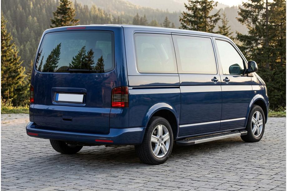 Volkswagen T5 Caravelle 2004–2010 Zijtreden RedLine V1 (2 stuks, aluminium) Lange wielbasis Image
