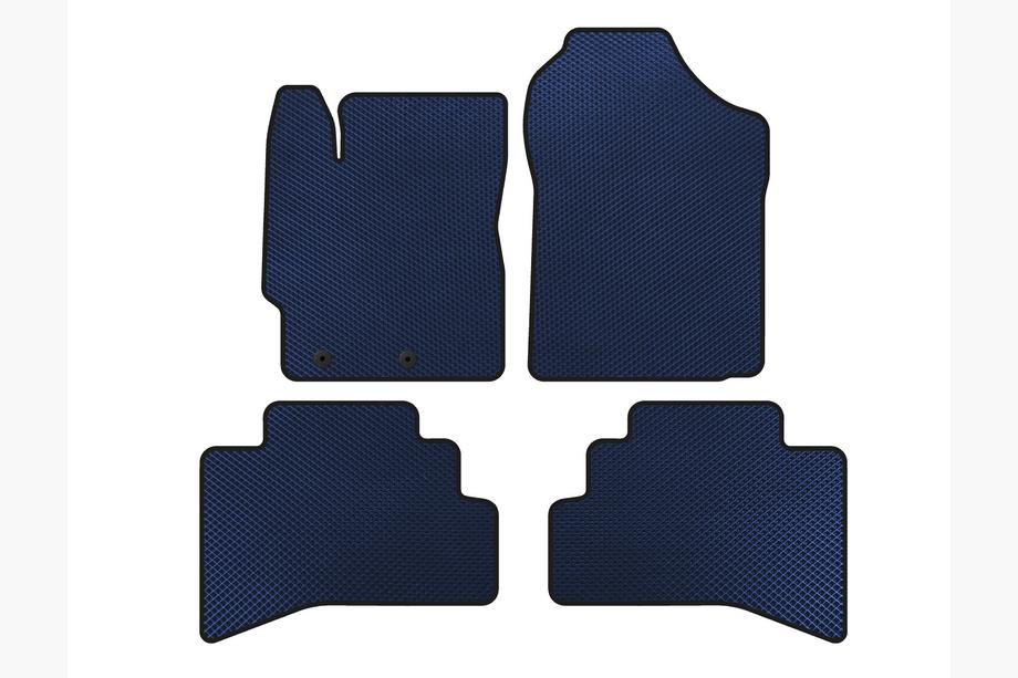 Toyota Prius C 2012–2019 EVA automatten (Blauw) Image