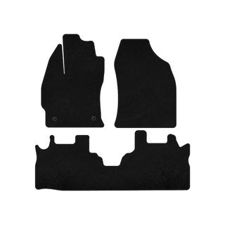 Premium textielen automatten (2 rijen, zwart) foto 1