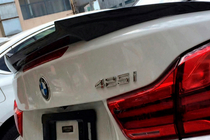 BMW 4 Serie F32/F33/F36 2012–2020 M4-Style spoiler (voor F33, hoogglans zwart) foto 1