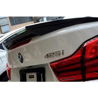 M4-Style spoiler (voor F33, hoogglans zwart) BMW 4 Serie F32/F33/F36 2012–2020 foto 1