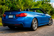BMW 4 Serie F32/F33/F36 2012–2020 PSM-Style spoiler (voor F33, hoogglans zwart) foto 1