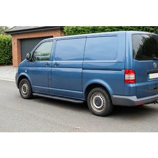 Bosphorus Black side steps (2 st., aluminium) Volkswagen T5 Caravelle 2004–2010 foto 1