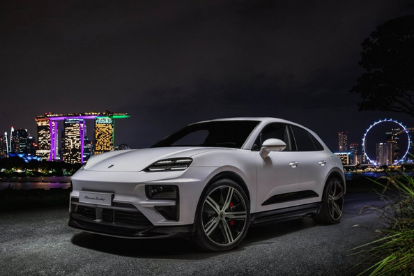 Porsche Macan Turbo Electric 2024: kracht en stijl in een EV