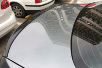 BMW 5 Serie F10/F11 2010–2016 M5-stijl spoiler (voor F10, hoogglans zwart) foto 1
