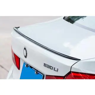 M5-style spoiler (hoogglans zwart) foto 1