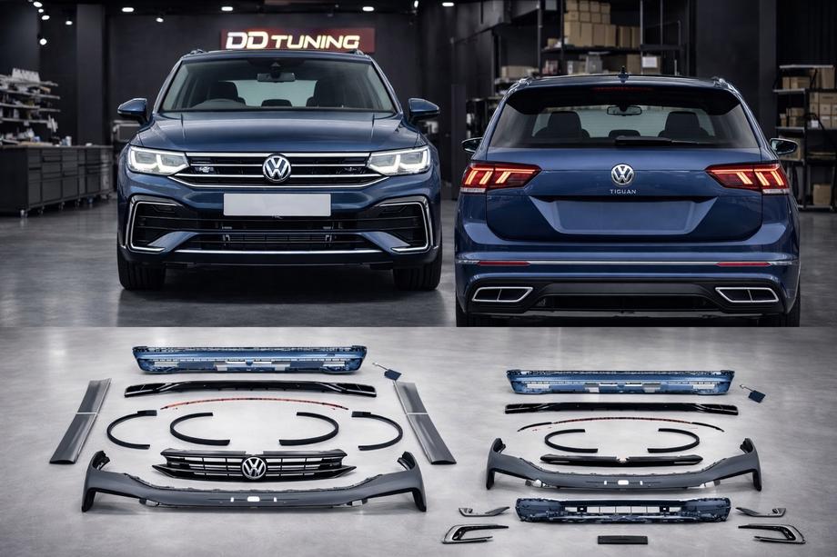 Volkswagen Tiguan 2016–2023 R-Line bodykit (voor 2021-2023) Foto 1