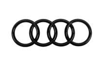 Audi Black voorste embleem (285 x 100 mm) foto 1