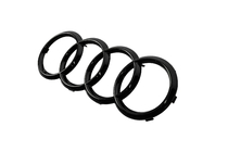 Audi Black voorste embleem (285 x 100 mm) foto 2