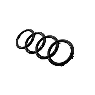 Audi Black voorste embleem (285 x 100 mm) foto 2