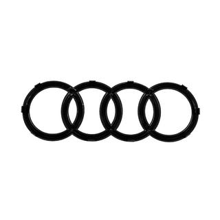 Audi Black voorste embleem (285 x 100 mm) foto 4