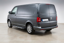 Volkswagen T5 2010–2015 Sunrise side steps (2 stuks, aluminium) Lange wielbasis foto 1