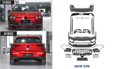 Volkswagen Golf 8 2019– GTD bodykit set foto 1