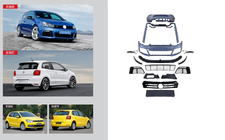 Volkswagen Polo 2010–2017 R bodykit foto 1