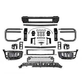 Voorbumperbeschermer met grille (voor AMG G63) foto 3