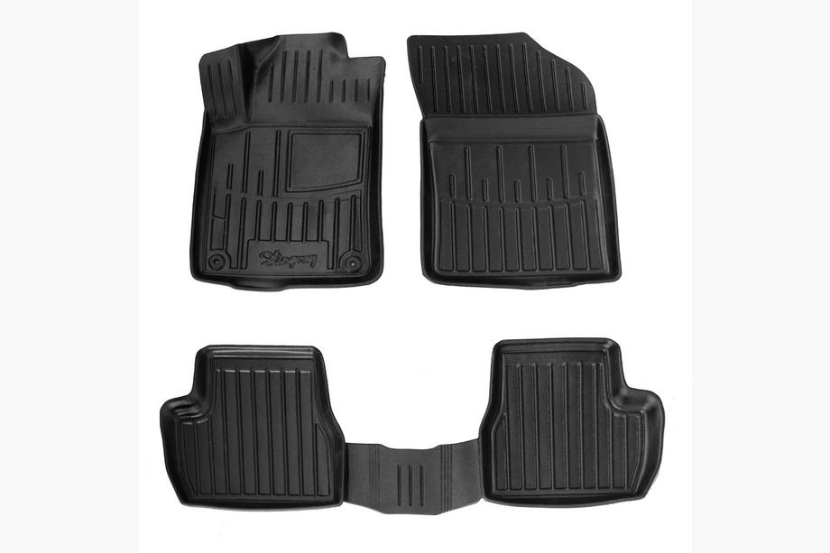 Citroen C-3 2009–2016 Stingray 3D rubber automatten voor interieur (4 stuks) Image
