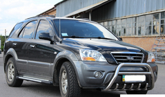 Kia Sorento I BL 2002–2009 Bullbar WT003-2 (RVS) foto 3