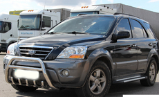 Kia Sorento I BL 2002–2009 Bullbar WT003-2 (RVS) foto 4