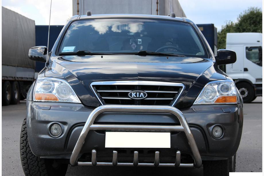 Kia Sorento I BL 2002–2009 Bullbar WT003-2 (RVS) Image