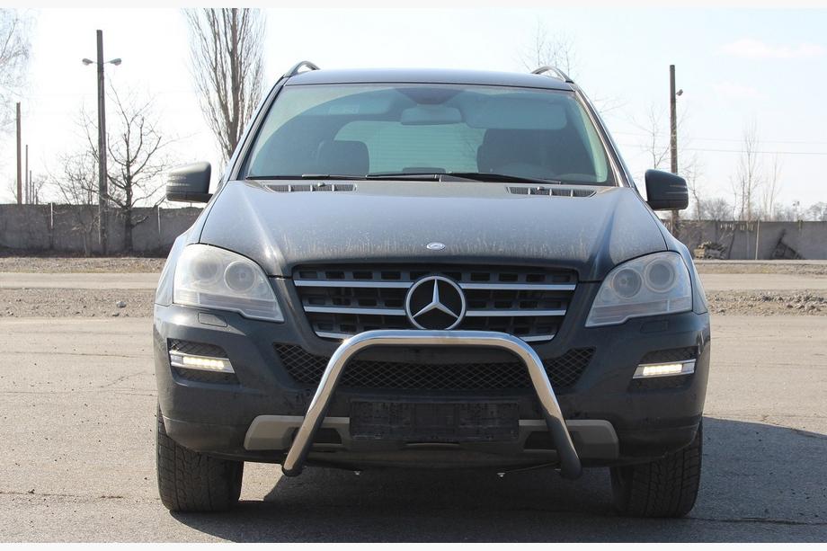 Mercedes ML W164 2005–2011 Frontbeugel WT006 (RVS) Foto 3