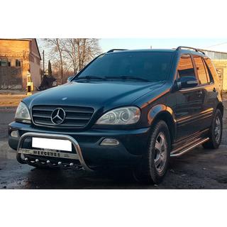 Bullbar WT004 (RVS) Mercedes ML W163 1997–2005 foto 3