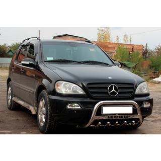 Bullbar WT004 (RVS) Mercedes ML W163 1997–2005 foto 4