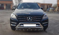 Mercedes GLE/ML-klasse W166 2011–2018 RVS bullbar WT003 foto 1