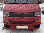 Volkswagen T5 2010–2015 Winterafdekking voor de bovenste grille foto 1