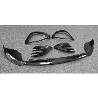 Front bumper lip (voor GLE53/AMG-Line 2023-2026, carbon) foto 2